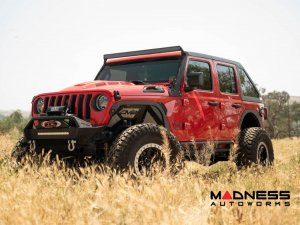 Jeep Wrangler JL Fender Flare Deletes - Textured Black Powder Coat